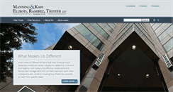 Desktop Screenshot of manningllp.com