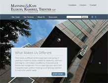 Tablet Screenshot of manningllp.com